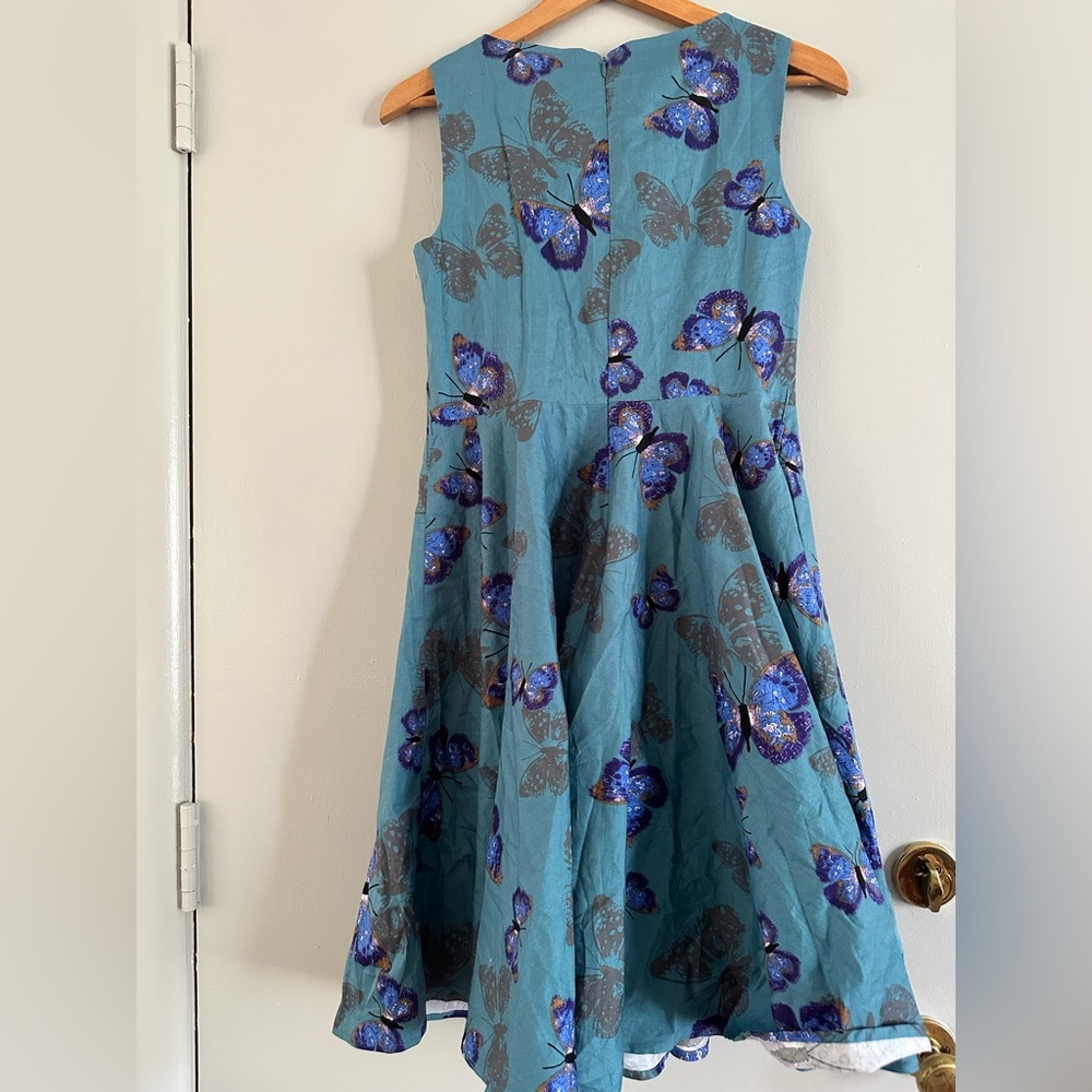 Grace Karin boat neck 1950s swing dress - Picture 4 of 6